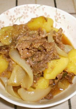 プルコギで肉じゃが-レシピのメイン写真