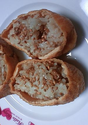 牛しぐれ煮ごはんのおいなりさん-レシピのメイン写真