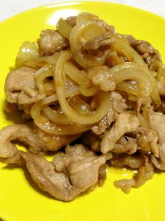 豚コマで生姜焼き風-レシピのメイン写真