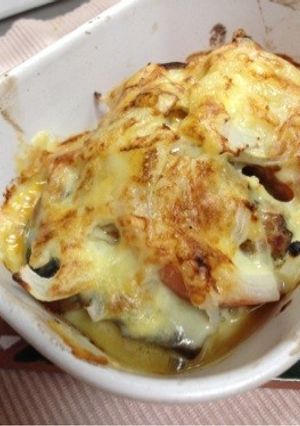 さば缶とトマトのカレーグラタン-レシピのメイン写真