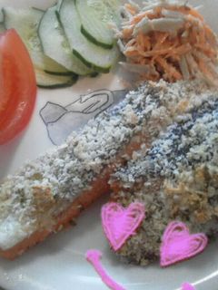 鮭のパン粉焼き-レシピのメイン写真