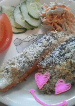 鮭のパン粉焼き-レシピのメイン写真