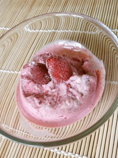 ラズベリーアイス-レシピのメイン写真