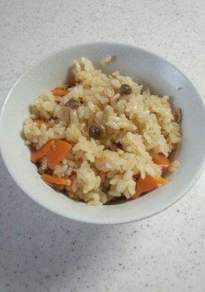 おばあちゃんから伝わる炊き込みご飯-レシピのメイン写真