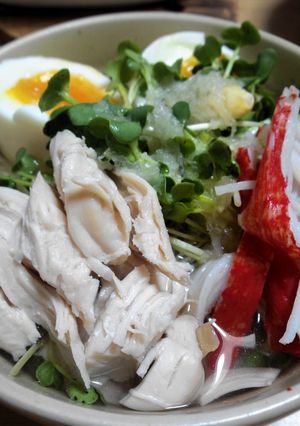 ☆冷やし鶏だしソーメン☆-レシピのメイン写真