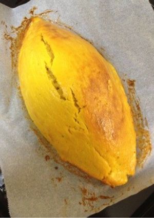 バター、生クリームなし巨大スイートポテト-レシピのメイン写真