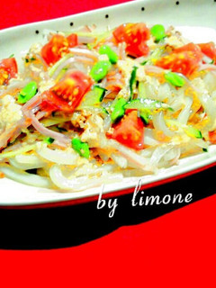 *中華風*サラダうどん(*^^*)-レシピのメイン写真
