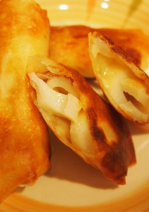 ちくわとチーズの春巻き-レシピのメイン写真