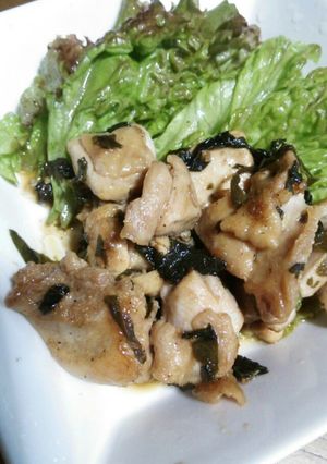 鶏もも肉の照り焼きガーリック♪-レシピのメイン写真