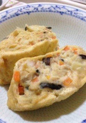 鶏ミンチでキャベツ入り巾着煮★-レシピのメイン写真