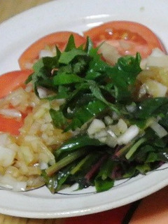 冷やしトマトの玉ねぎドレ!-レシピのメイン写真