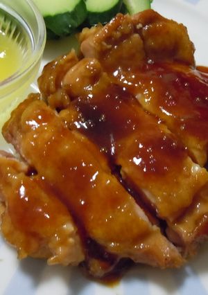 鶏もも肉のフルーティーソース-レシピのメイン写真