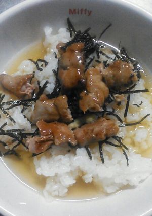 焼き鳥茶漬け-レシピのメイン写真