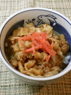 美味しい 香味 豚丼-レシピのメイン写真