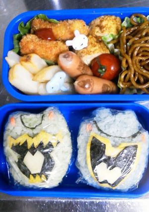 キョウリュウジャー ブルーとグリーン-レシピのメイン写真
