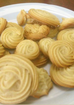 メープル絞り出しクッキー-レシピのメイン写真