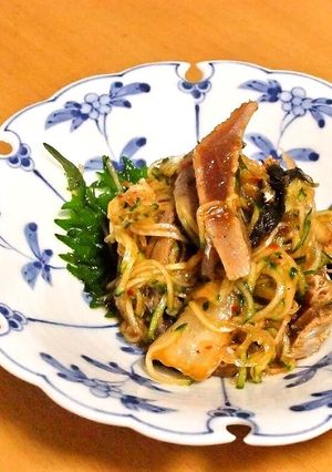 海鮮キムチ和え-レシピのメイン写真