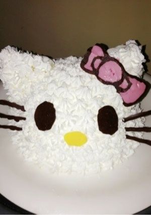 キティーちゃん キャラクター ケーキ-レシピのメイン写真