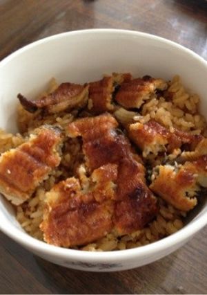 無水鍋・うなぎ炊き込み御飯-レシピのメイン写真