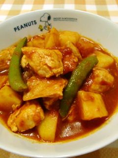 ★鶏の胸肉の完熟トマトソース煮込み。♪-レシピのメイン写真
