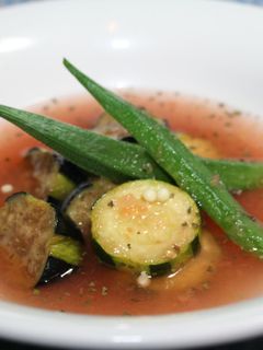 夏野菜のトマトスープ-レシピのメイン写真