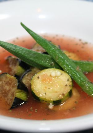 夏野菜のトマトスープ-レシピのメイン写真