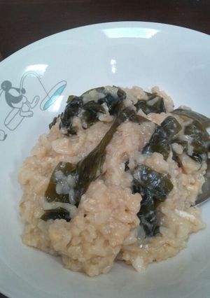 生わかめと卵の雑炊(´・ω・`)☆-レシピのメイン写真