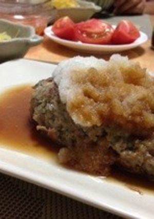 夏のハンバーグ-レシピのメイン写真