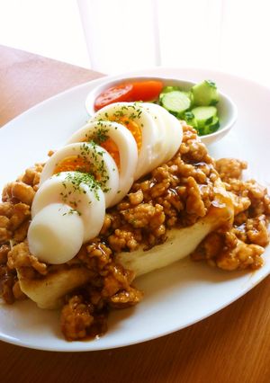 【簡単ヘルシー！】あんかけ豆腐ステーキ-レシピのメイン写真