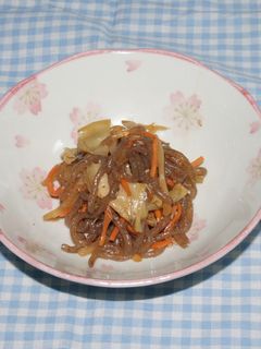 湯葉のピリ辛こんにゃく-レシピのメイン写真
