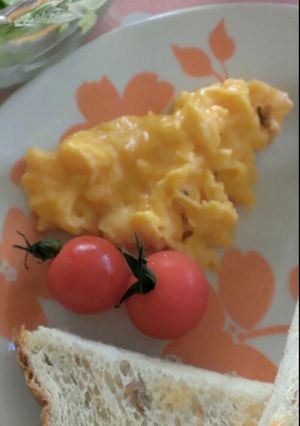 血圧・血糖を上げにくいスクランブルエッグ-レシピのメイン写真