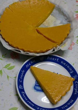 フライパンで簡単!カボチャのケーキ-レシピのメイン写真