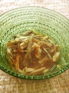 長芋ときのこのわさび醤油和え-レシピのメイン写真