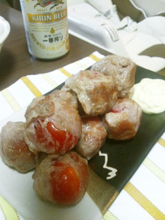 コロコロんまい!プチトマト肉巻き-レシピのメイン写真