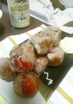 コロコロんまい！プチトマト肉巻き-レシピのメイン写真