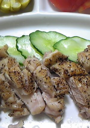 鶏もも肉の黒コショウ焼き-レシピのメイン写真