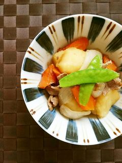 炊飯器で簡単調理☆定番肉じゃが。-レシピのメイン写真