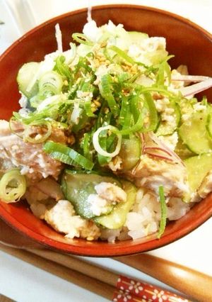 ❂缶詰めで簡単♪冷や汁❂-レシピのメイン写真