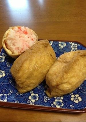 紅生姜入り青森のいなり寿司☆お弁当にも-レシピのメイン写真