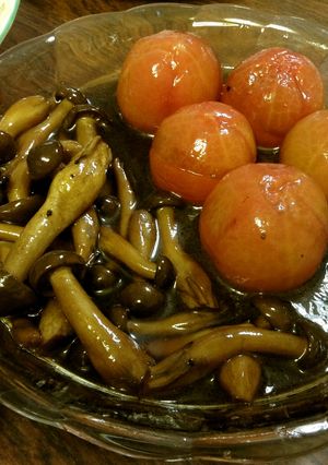 バルサミコで！トマトとしめじのマリネ-レシピのメイン写真