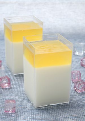 ヨーグルトゼリーマンゴージュレがけ♪-レシピのメイン写真