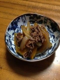 ごぼうと牛肉の煮物-レシピのメイン写真