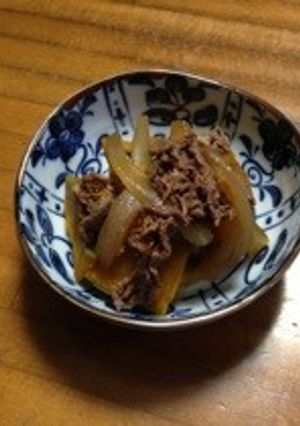 ごぼうと牛肉の煮物-レシピのメイン写真