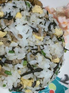 ひじきチャーハン-レシピのメイン写真