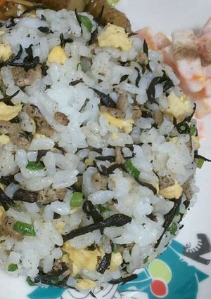ひじきチャーハン-レシピのメイン写真