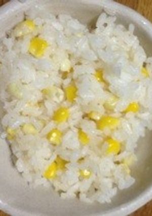 トウモロコシご飯！-レシピのメイン写真
