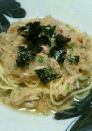 大根おろしとツナの冷製パスタ-レシピのメイン写真
