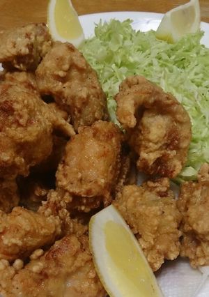 うまうま(^-^)ジューシー♪鶏の唐揚げ-レシピのメイン写真