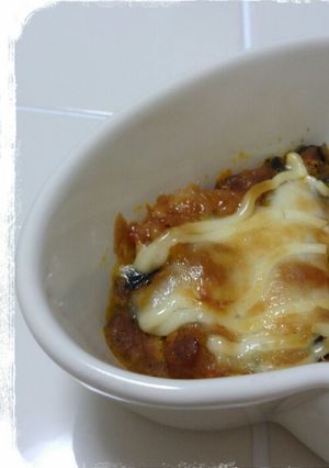 んまっ♪南瓜と納豆の海苔チーズ焼★甘辛-レシピのメイン写真