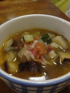 ベーコンと夏野菜のスープ-レシピのメイン写真